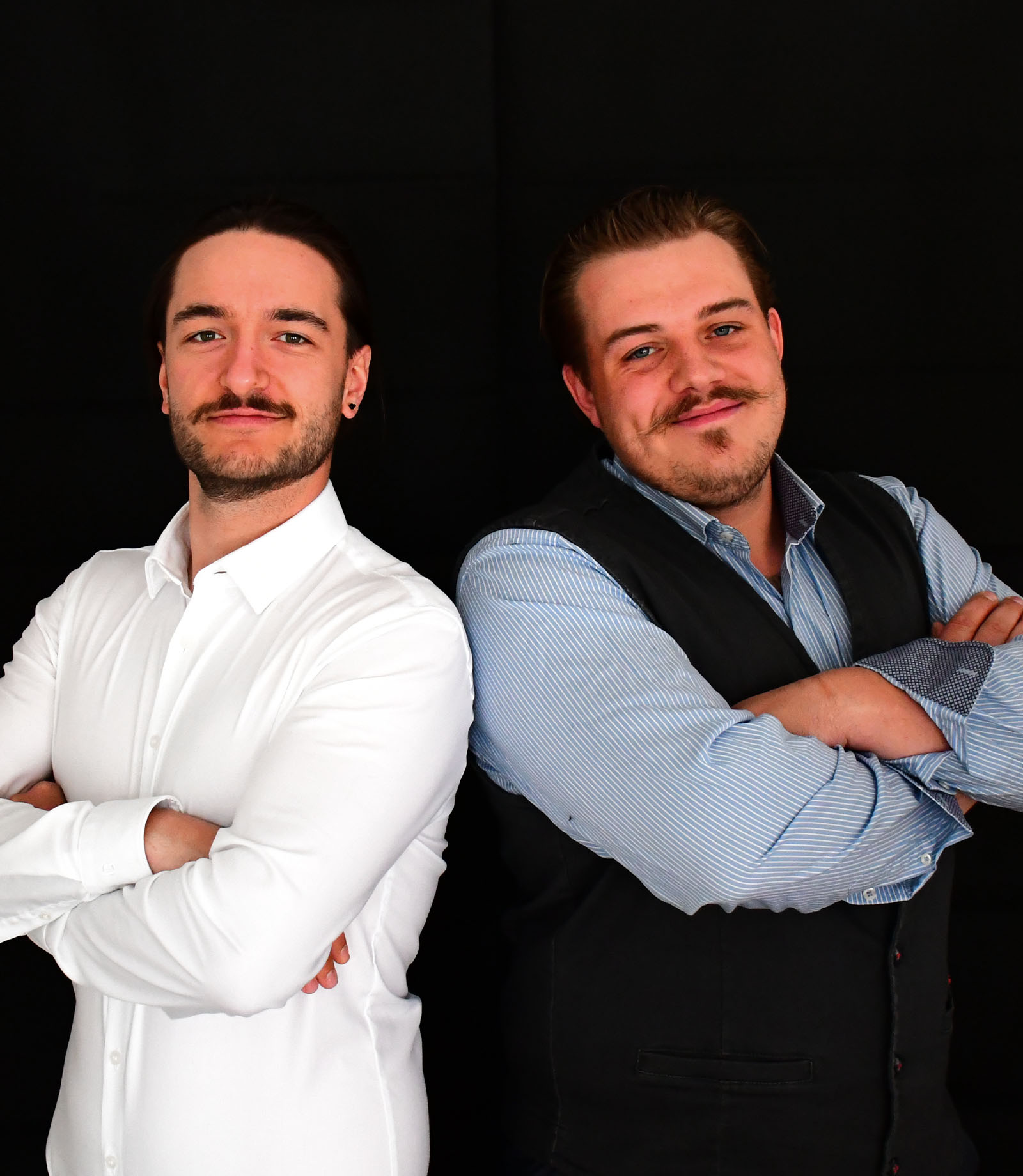Lukas Mehlstäubl und Jonathan Sabo, Geschäftsführer Rolutec GmbH